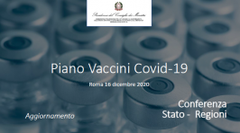 Piano Vaccini Covid Italia | Dati per regione 17.12.2020