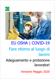 EU OSHA | COVID-19 Fare ritorno al luogo di lavoro Versione 05.2020