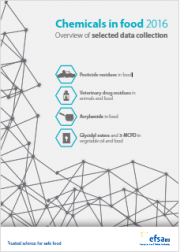 Chemicals in food 2016 EFSA