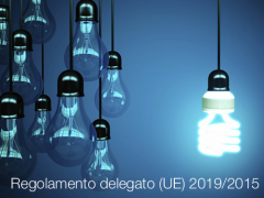 Regolamento delegato (UE) 2019/2015 Regolamento delegato (UE) 2019/2015