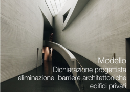 Modello Dichiarazione progettista eliminazione barriere architettoniche 