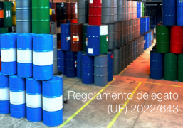 Regolamento delegato (UE) 2022/643 Regolamento delegato (UE) 2022/643