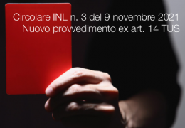 Circolare INL n. 3 del 9 novembre 2021