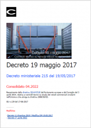 Decreto 19 maggio 2017 