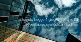 Decreto Legge 4 giugno 2013 n. 63