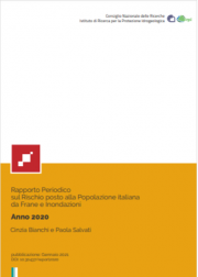 Rapporto Periodico Rischio frane e inondazioni | Anno 2020 Rapporto Periodico Rischio frane e inondazioni | Anno 2020