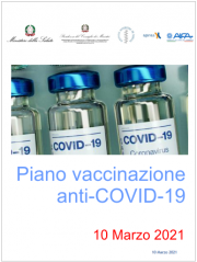 Piano vaccinazione anti-SARS-CoV-2/COVID-19 | 10 Marzo 2021