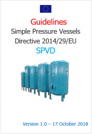 Guidelines simple Pressure Vessels Directive 2014/29/EU (SPVD)