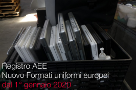 Registro AEE: Nuovi Formati uniformi europei | dal 1° gennaio 2020