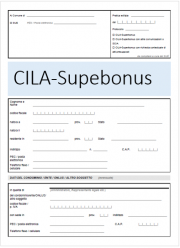Accordo 4 agosto 2021: CILA Superbonus Accordo 4 agosto 2021: CILA Superbonus