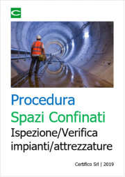 Procedura spazi confinati | Ispezione/Verifica Impianti/Attrezzature