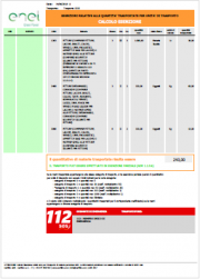 ADR 2019 Esenzione parziale 1.1.3.6: Quantità totale 