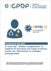 Ruolo del medico competente in materia di sicurezza sul luogo di lavoro Ruolo del medico competente in materia di sicurezza sul luogo di lavoro