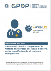 Ruolo del medico competente in materia di sicurezza sul luogo di lavoro