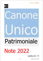 Canone Unico Patrimoniale