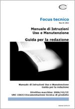 Focus Guida redazione Manuale Istruzioni Uso Manutenzione
