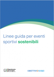 Linee guida per eventi sportivi sostenibili Linee guida per eventi sportivi sostenibili
