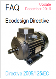FAQ on the Ecodesign Directive update December 2019 FAQ on the Ecodesign Directive update December 2019