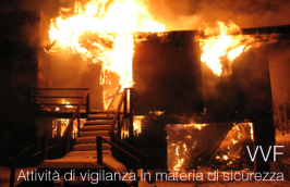 VVF: attività di vigilanza in materia di sicurezza