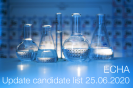ECHA: Update candidate list 25.06.2020 ECHA: Update candidate list 25.06.2020