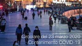 Circolare del 23 marzo 2020 | Contenimento COVID-19