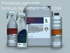 Procedure agevolate per la fornitura dei disinfettanti - EC/ECHA