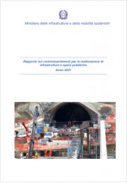 Rapporto annuale stato di avanzamento opere commissariate anno 2021 Rapporto annuale stato di avanzamento opere commissariate anno 2021