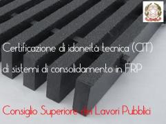 CIT di sistemi di consolidamento in FRP