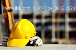 Nota INL prot. n. 9740 del 30 dicembre 2024 