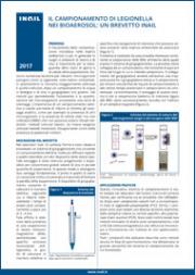 Il campionamento di legionella nei bioaerosol: un brevetto Inail Il campionamento di legionella nei bioaerosol: un brevetto Inail