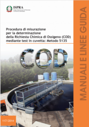 Procedura determinazione (COD) mediante metodo in cuvetta - Metodo 5135 Procedura determinazione (COD) mediante metodo in cuvetta - Metodo 5135