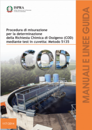 Procedura determinazione (COD) mediante metodo in cuvetta - Metodo 5135