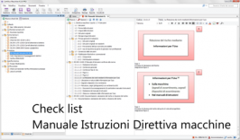 Checklist Manuale Istruzioni Direttiva macchine