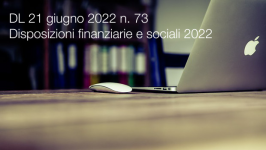 Decreto-Legge 21 giugno 2022 n. 73