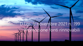 Decreto Legislativo 8 novembre 2021 n. 199