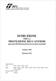 Istruzione per la protezione dei cantieri RFI