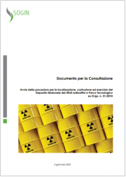 CNAPI | Carta Aree Potenzialmente Idonee Deposito Nazionale rifiuti radioattivi