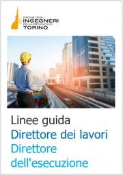Linee guida Direttore dei lavori Linee guida Direttore dei lavori