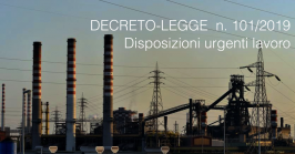 DECRETO-LEGGE 3 settembre 2019 n. 101 