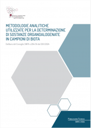 Metodologie analitiche utilizzate per la determinazione di sostanze organoalogenate in campioni di biota Metodologie analitiche utilizzate per la determinazione di sostanze organoalogenate in campioni di biota