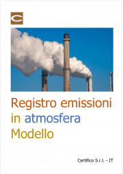 Registro emissioni in atmosfera / Modello
