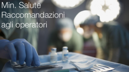 Raccomandazioni agli operatori | Min. Salute