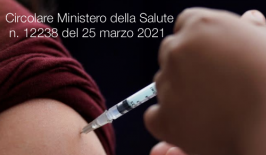 Circolare Ministero della Salute n. 12238 del 25 marzo 2021