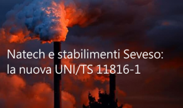 Natech e stabilimenti Seveso: la nuova UNI/TS 11816-1 Natech e stabilimenti Seveso: la nuova UNI/TS 11816-1