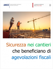 Sicurezza nei cantieri che beneficiano di agevolazioni fiscali