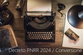 Decreto PNRR 2024 convertito