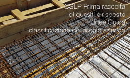 CSLP Prima raccolta di quesiti e risposte Linee Guida classificazione del rischio sismico