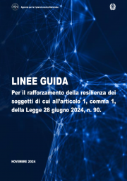 Linee guida per il rafforzamento della resilienza Linee guida per il rafforzamento della resilienza