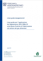 Linea guida per l’applicazione GMP Gas alimentari