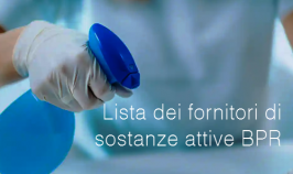 Lista dei fornitori di sostanze attive BPR